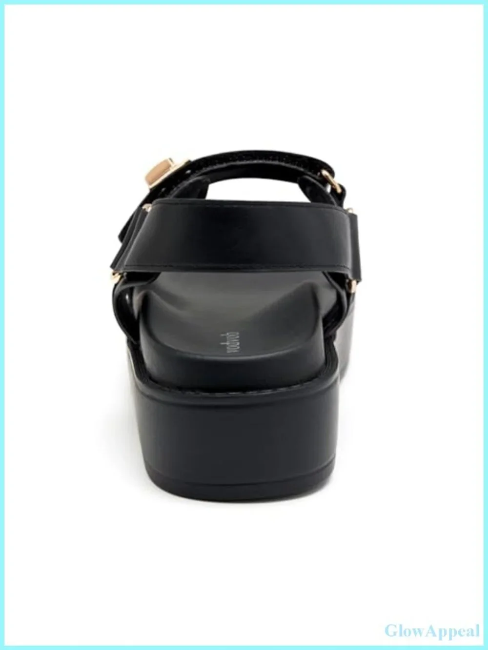 Platform Sandals Cushioned Footbed Open Toe Adjustable Strap Walking